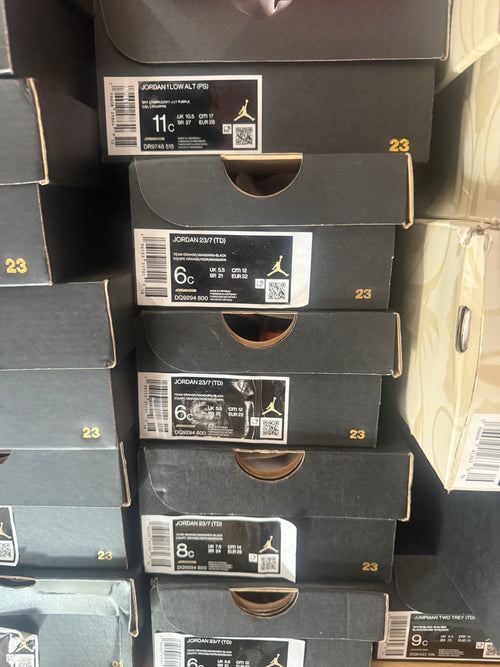 Jordan | Nike Kids & Youth Shoe Lot — 43 Pairs, Sizes 5C–6Y